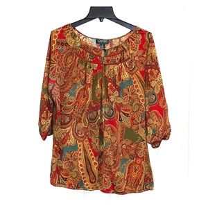 Lauren Ralph Lauren Women's Blouse
